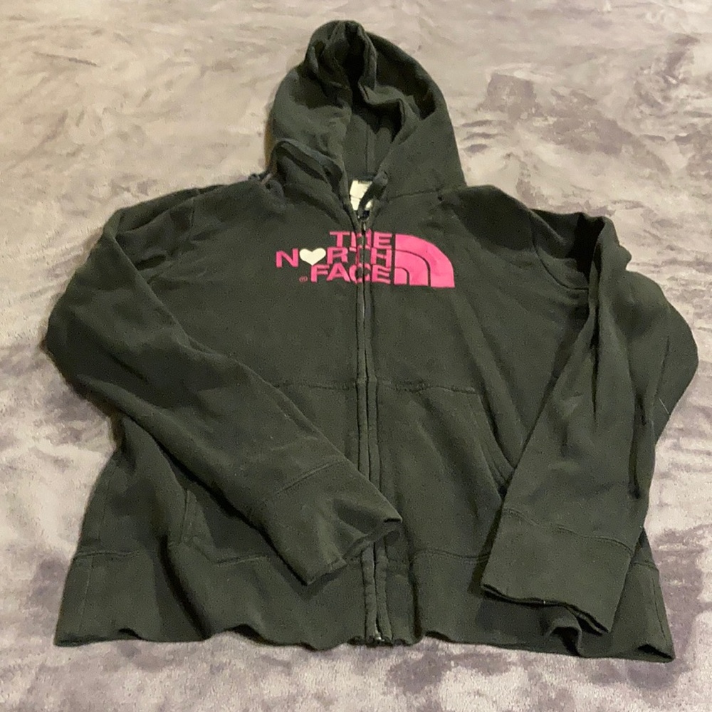Women’s lightweight North Face hoodie size medium
